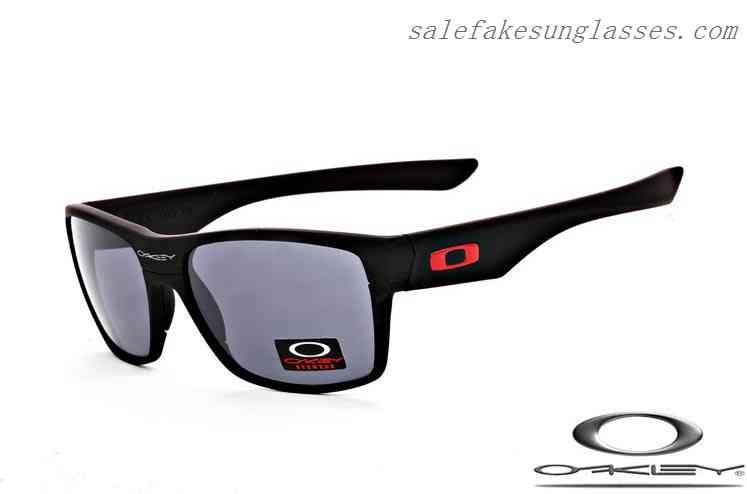 Cheap Imitation Oakley Twoface Sunglasses Matte Black Grey Wholesale